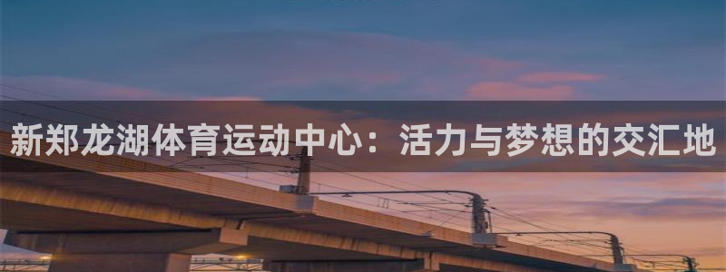 新郑龙湖体育运动中心：活力与梦想的交汇地