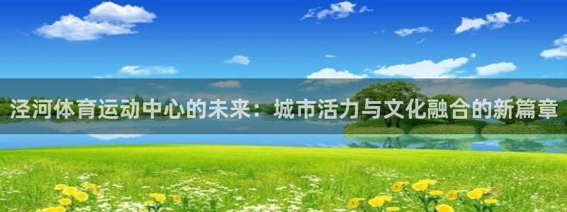 泾河体育运动中心的未来：城市活力与文化融合的新篇章